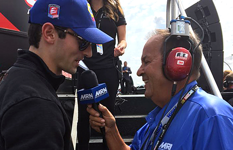 Alexander Rossi and Jack Arute