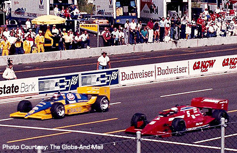 Mario Andretti and Michael Andretti