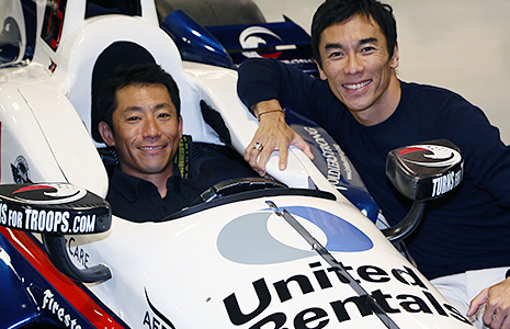 Yoshi Murayo and Takuma Sato