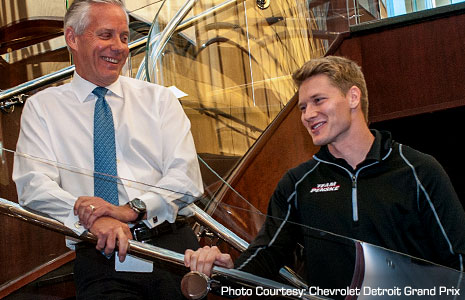 Bud Denker and Josef Newgarden