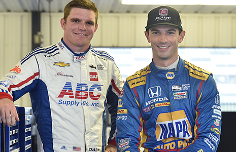 Conor Daly and Alexander Rossi
