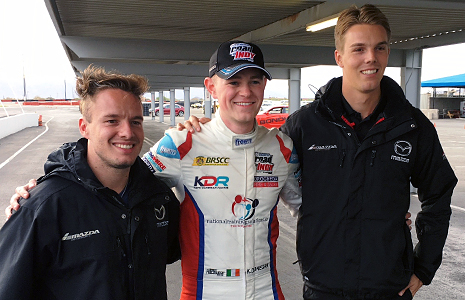 Victor Franzoni, Keith Donegan, and Oliver Askew