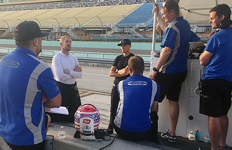Charlie Kimball, Max Chilton, and Carlin Racing