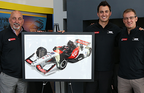 Bobby Rahal, Cristophe Doussoux, and Graham Rahal