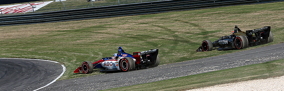 Tony Kanaan and James Hinchcliffe