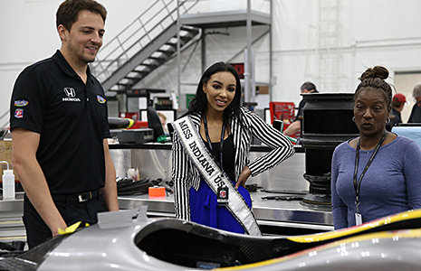 Stefan Wilson, Darrian Arch, and Dawn Arch