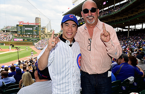 Takuma Sato and Bobby Rahal