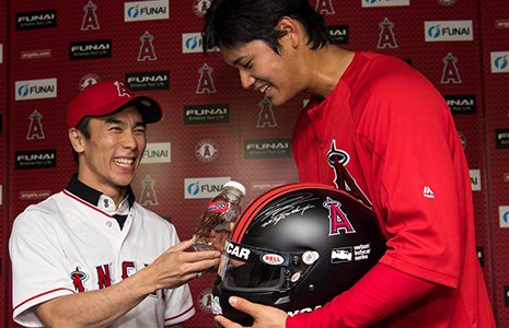 Takuma Sato and Shoehi Ohtani