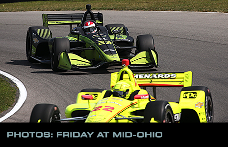 Charlie Kimball and Simon Pagenaud