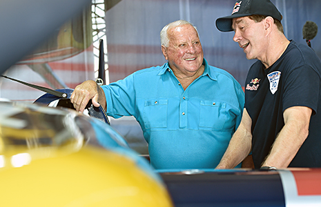 A.J. Foyt and Kirby Chambliss