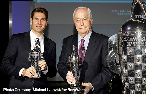 Will Power and Roger Penske