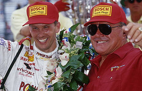 Kenny Brack and A.J. Foyt