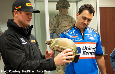 MacDill AFB Ryan Hunter-Reay Graham Rahal