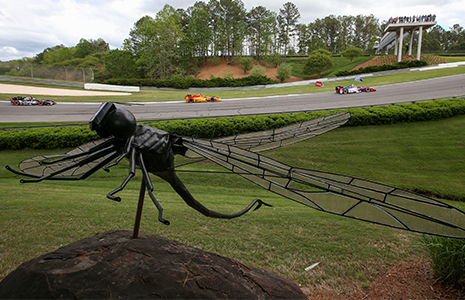Barber Motorsports park dragonfly statue