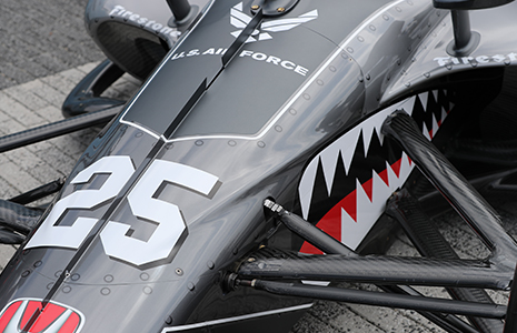 Conor Daly No. 25 USAF car