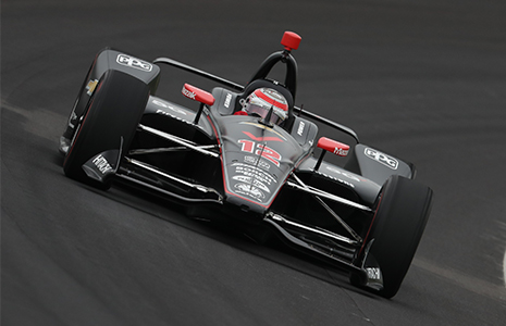 Will Power on track IMS open test