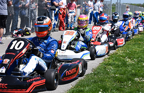 Dan Wheldon pro-am karting event