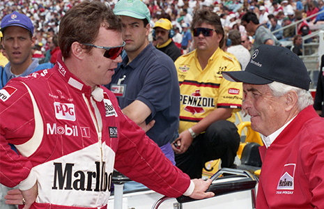 Al Unser Jr. and Roger Penske 1994