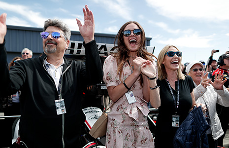 Josef Newgarden's family