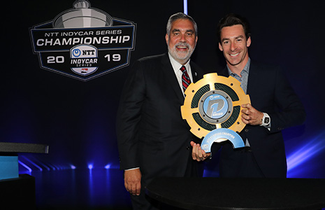 NTT DATA's David Croxville and Simon Pagenaud