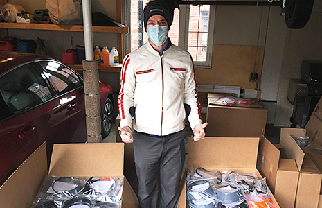 Firestone COVID Mask Deliveries