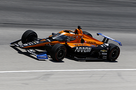 Oliver Askew on track