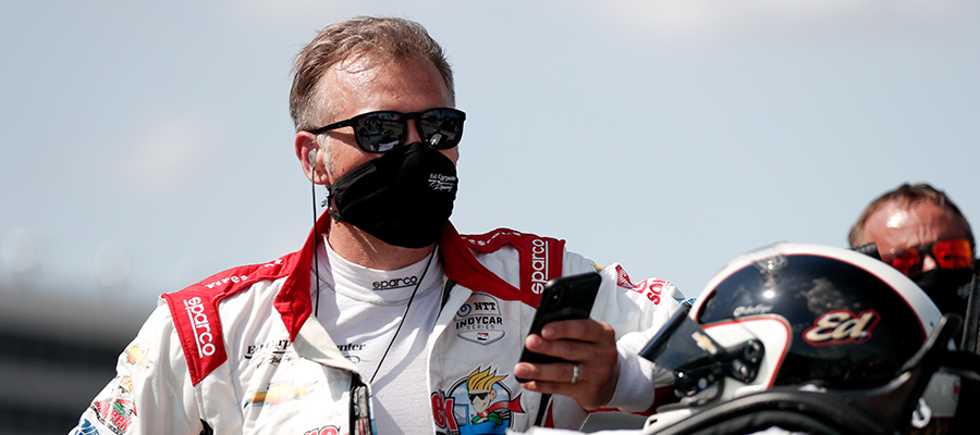 Ed Carpenter at Texas