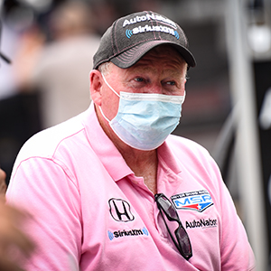 Jim Meyer on pit road