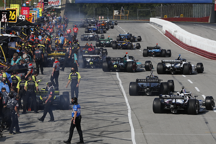 Mid-Ohio pratctice begins