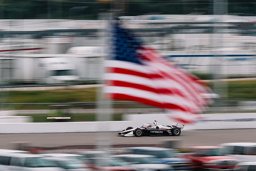 Josef Newgarden at WWTR
