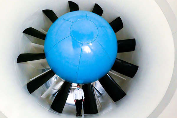 Fan in Honda HALO facility