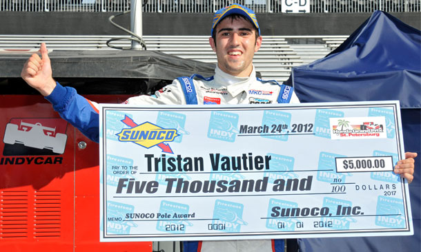 Vautier wins FIL Pole at St. Petersburg