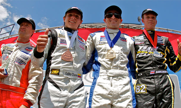 Star Mazda Podium at St. Pete