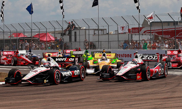 St. Petersburg Race Action