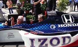 Thumbnail for Rahal sets date with 'Lady' if he wins race at Barber