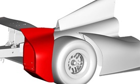 Thumbnail for Speedway aero kit gets initial track test April 4