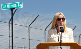 Thumbnail for Adopted hometown pays tribute to Wheldon