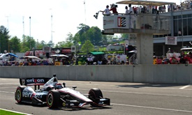 Thumbnail for Video: Action-packed race on Barber road course