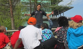 Thumbnail for Connect with 4th-graders? Bring track history to life