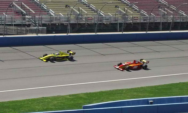 Firestone Indy Lights Test at Auto Club Speedway