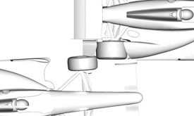 Thumbnail for Rear-wheel guard compromised in contact