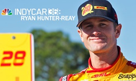 Thumbnail for 'INDYCAR 36' goes behind scenes with Ryan Hunter-Reay. Watch the show at 10:30 a.m. (ET) April 29 on NBC Sports Network