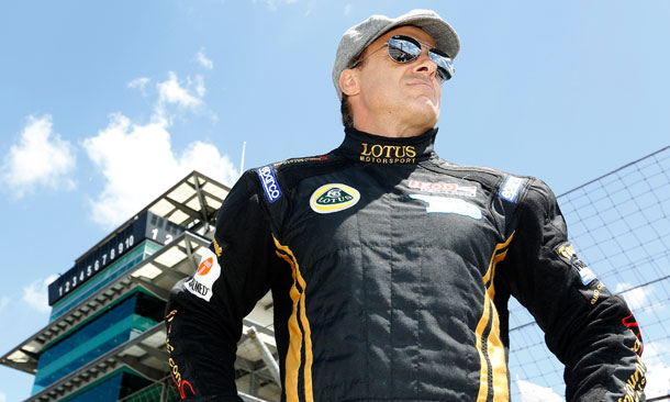 Alesi Turns First Laps at IMS