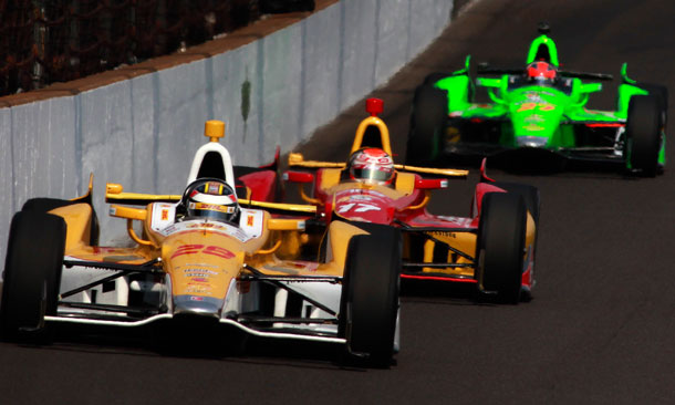 Traffic Picks Up During Practice 2