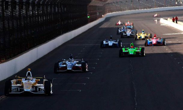 Heavy Traffic During Practice Four