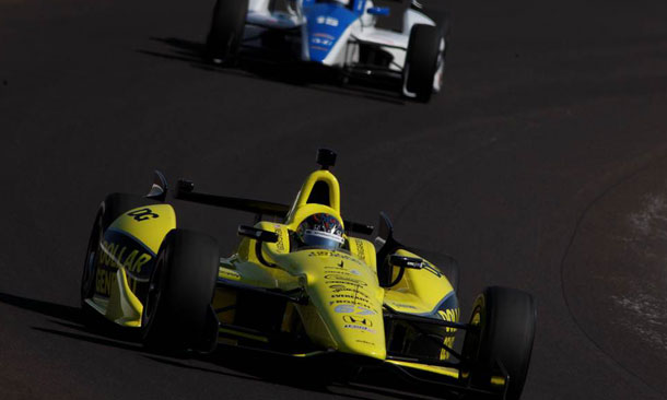 Newgarden Quickest in Practice Five