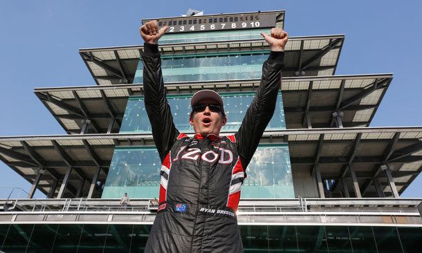 Briscoe Wins 2012 Indy 500 Pole