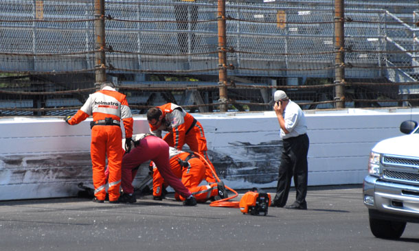 Safety Crews At IMS