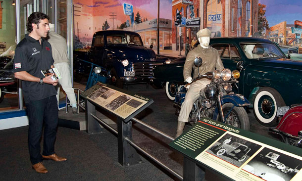 Dario Visits American History Museum