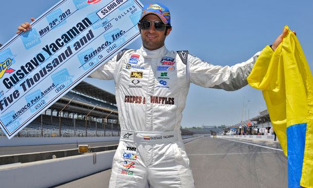 Gustavo Yacaman With Pole Check